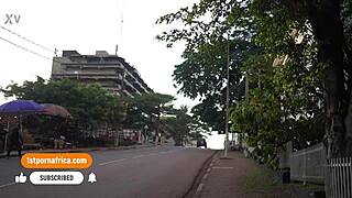 new ebony bbw recruit bends over big ass for doggystyle pounding