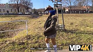 Vip4k. Stranger Picks Up Busty Black Teen Girlfriend And Fucks Her In His Car