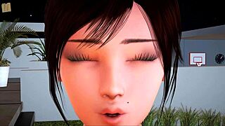 redhead teen with big tits plays naughty family game episode 352