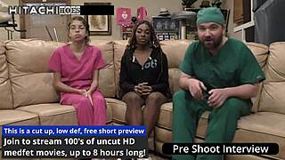 backstage i catch her giggling while fingering her shaved pussy to intense moans