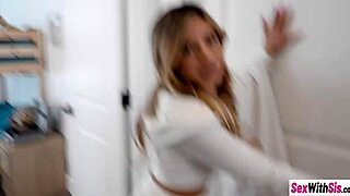 stepbrother gifts sexy aria valencia graduation pov cowgirl ride