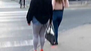 what secrets hide in these candid street ass shots?