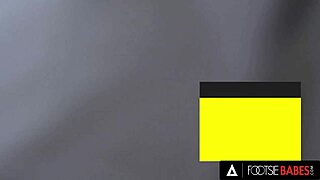 stunning lilu moon's pretty feet get cum covered after footjob fucking!