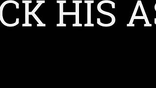 wanna see me dominate my slave with this black dildo in every hole?