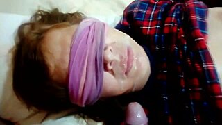 Stepson's Huge Cock Thrills Me As I Suck It To Massive Mouthful Cum