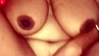 i play with vibrator during steamy shower sex solo