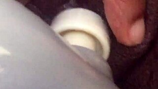 Squirting ebony babe soaks the sofa hard! 💦😍