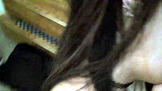 early morning eva yi gags on cock balls deep with spit