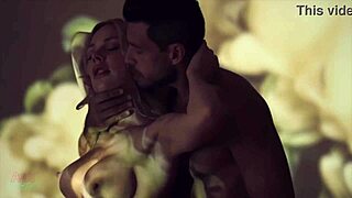 angie lynx ripped clothes fucked hard by muscular guy at art show