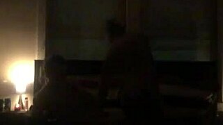 blonde whore bends over for deep homemade pounding