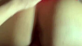 Curly latina in red dress gets fucked hard at home