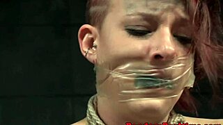 Kel Bowie tied up peeing submissively for maledoms 😈💦🔗