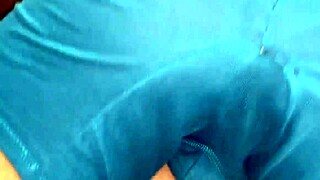 Shower pounding my friend's huge throbbing asshole deep