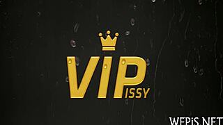 Floozy Pisses In Glass!