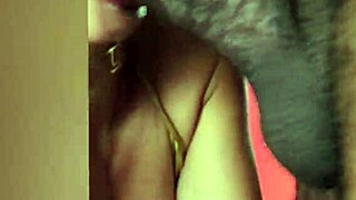 Dude scores with this cheating blonde wife riding his bbc at the resort