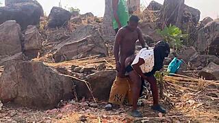 River to Mountain Top Fuck Frenzy Explodes!