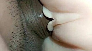 candy tests more positions with deep creampie filling her tight vagina up close