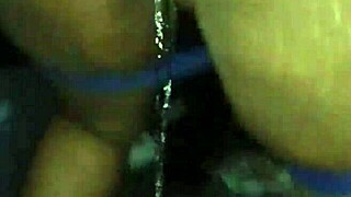 damn that og ebony freak just pees nasty outside no holds barred