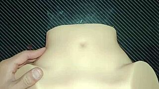 candy tests more positions with deep creampie filling her tight vagina up close