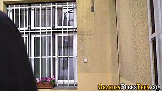 wanna watch grandpa creampie this tight teen pussy hard?