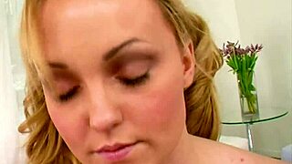 Heather Lee 19Yo Pigtails Petite Socks Cutie Devours Huge Cock In Pov Cum Swallow Glory