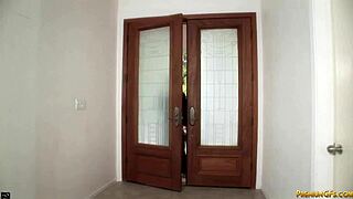 amia miley takes big cock from behind with blowjob and doggystyle action in hardcore scene