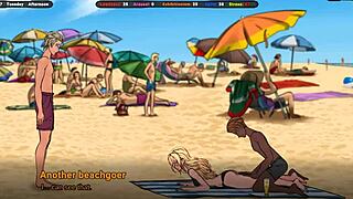 Whore Bliss Hits Her During Public Subway Sex