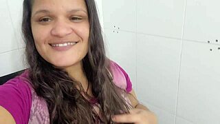 latina bbw ass shakes in soaked white panties begging for fetish pounding