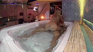 Colombian Teen Fucked Hard In Jacuzzi Creampie Underwater Pussy Fill