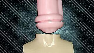 Trio with Kissy and Dolly sucking ends in titty fuck fun