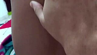 while she does her nails i sneak in close-up amateur masturbation as brazilian colombian latina wife