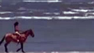 Hey threesome on beach black milf deepthroats doggystyle assfucks petite babes in fishnets