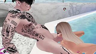 can a monster cock truly conquer that massive blonde ass and tits in one wild fuck