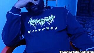 Think this amateur milf's sloppy oily handjob on BBC looks homemade enough?