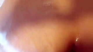 curvy colombian ebony cuñada big ass tits rides bro-in-law bedroom