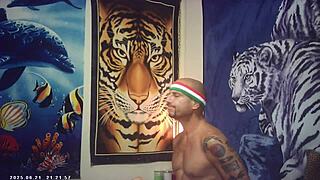 behind the scenes maxxx loadz hammers brunette asian pussy missionary style on set