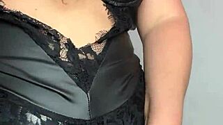 Worship My Strapon Mistress Teases Locked Slave!