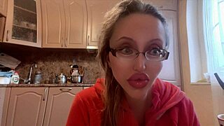 Mistress with glasses long nails demands your wallet in femdom findom?