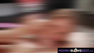 Busty Redhead Milf Delivers Sloppy Deepthroat Titty Fuck Blowjob