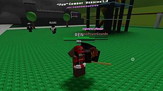 Roblox combat fun escalates with monster black cocks pounding girls relentlessly