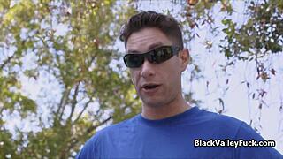 nubian princess poolside tease with companion