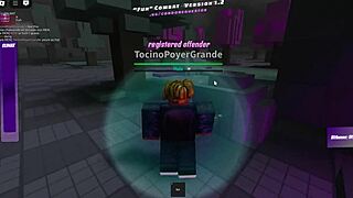 Roblox combat fun escalates with monster black cocks pounding girls relentlessly