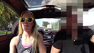 Raw emotions surge in couple's rough shop sex pounding