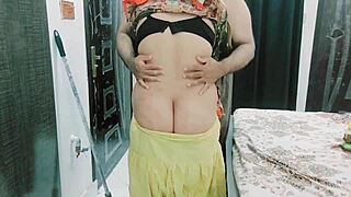 A Pakistani housewife shares everyday life with her husband at home