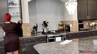 i pop stepdaughters cherry with my cock slamming her huge tits and honey pussy hardcore