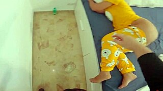 stepmom dreams stepson rams dick in mouth and pussy then throats cum load