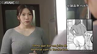 Saegusa Chitose studies with ex-lover's son and her own