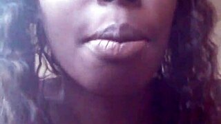 tristina millz drops ebony truth in raw black hardcore action