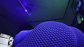 Nikki Lixxx shakes her big ass and squirts wet in tight yoga pants