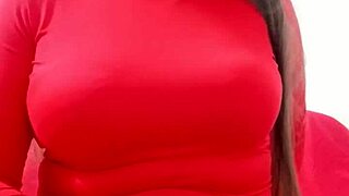 giant cameltoe latina stepmom masturbates in short dress for stepson